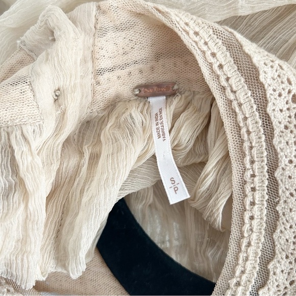 Free People Tulle Swing Top | Size Small - Picture 8 of 9
